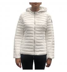 Manteau laine / manteau fausse fourrure / manteau cuir / manteau tweed / manteau suèdine / manteau daim / doudoune duvet Les Petites Bombes Doudoune Capuche Blanc W19v8508 La Vitrine De La Mode