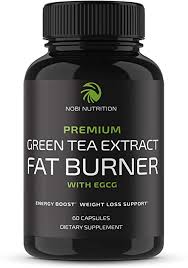 Nobi Nutrition Green Tea Fat Burner Green Tea Extract Supplement With Egcg Diet Pills Appetite Suppressant Metabolism Thermogenesis Booster Healthy Weight Loss For Women Men Amazon Co Uk Health