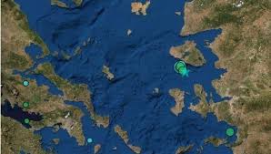 Νότια του πλωμαρίου και 28χλμ. Seismos Twra Sth Mytilhnh Ths Lesboy Star Gr