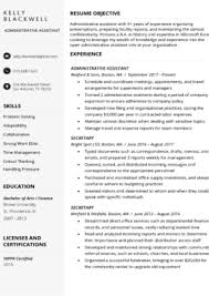 Top resume examples 2021 free 250+ writing guides for any position resume samples written by experts create the best resumes in 5 minutes. Free Resume Templates Download For Word Resume Genius
