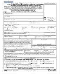Your application form should request relevant details about a candidate's income and rental history, to hel. Free 4 Sample Passport Renewal Application Forms In Ms Word Pdf