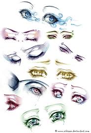 You can also add lines on the top and bottom of each of those shapes. Angry Anime Eyes Boy Hd Wallpaper Gallery