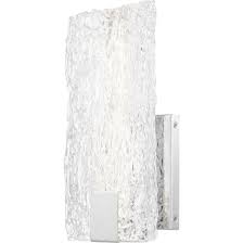 This collection was constructed to resemble a swirling pattern that is unique and captivating. Polished Chrome Pcwr8506c Quoizel 12 Platinum Winter Wall Sconce Home Garden Wall Fixtures