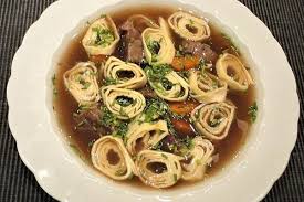 Fladlesuppe Von Corela1 Chefkoch Rezept In 2020 Chefkoch Portionen Lebensmittel Essen