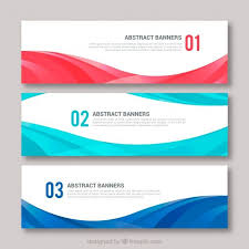 download set of abstract colorful banners for free banner template design banner banner design