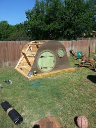 My Friends Think I M Kidding When I Say I Ll Have A Hobbit House Of My Own Hobbit House Play Houses Dog House Diy