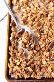 Like juice, granola is a source of concentrated carbs, so a small serving can add up to too much carb. 4 Ingredient Gluten Free Granola Vegan Beaming Baker