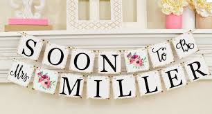 Wedding Shower Banner Ideas In 2020 Bridal Shower Banner Floral Bridal Shower Decorations Glitter Bridal Shower