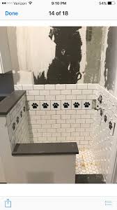 Check spelling or type a new query. Playful Dog Paw Print For Dog Lover Black White Ceramic Tile Zazzle Com Dog Room Design Dog Room Decor Dog Bath Tub