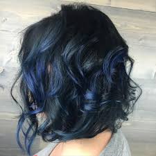 20+ short dark hairstyles that make your daily… 2. 35 Stunning Balayage Hairstyles For Short Hair Looks In 2020 Blue Hair Balayage Peekaboo Hair Hair