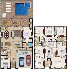 29,487 exceptional & unique house plans at the lowest price. 8 Bedroom Homes Ranging From 3 437 To 4 057 Square Feet The Two Story 8 Bedroom Residences Feature Multiple F House Floor Plans House Plans Dream House Plans
