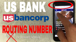 If you can't add cards to wallet to use with apple pay. Us Bank Aba Routing Number Where Is It Youtube