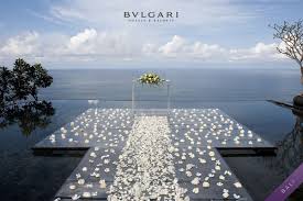 More Than Just A Dream It S The Water Wedding At Bulgari Resort Bali Bali Bulgarihotels Wedding Luxuryhotels Water Wedding Bali Wedding Bali Resort