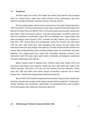Report akta kualiti alam sekitar (buangan terjadual. Bahawa Kelulusan Laporan Eia Adalah Salah Satu Syarat Untuk Mendapatkan Course Hero