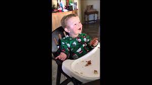 Baby S First Bacon Youtube