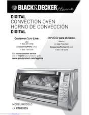 Black And Decker Toaster Oven Manual Cto6335s Black Decker Cto6335s Manuals Manualslib