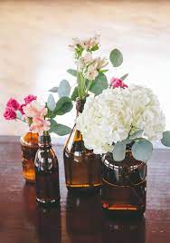 How To A Modern Diy Hydrangea Centerpiece That Anyone Can Make A Practical Wedding Hydrangea Centerpiece Diy Flower Centerpieces Wedding Wedding Centerpieces Diy