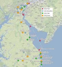 Stream And Tide Gage Data For Hurricane Sandy The Delaware