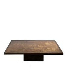 Wohomo coffee table, modern industral coffee table for living room 41.7 x 21.7 x 17.7, black wooden tabletop and metal frame diagonal base table with 2 tier shelves, easy assembly, black gold 4.1 out of 5 stars 13 The Bronze Coffee Table B B For Reschio Artemest