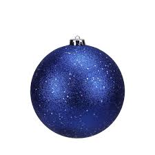 $17.99 (save 25%) commercial 25 sapphire blue c9 led christmas lights, 12 spacing. Northlight Shatterproof Lavish Blue Holographic Glitter Christmas Ball Ornament 31752679 The Home Depot