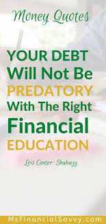 In other words, being financially literate means understanding financial concepts, such as budgeting. Money Quotes For Daily Use Financial Quotes Money Quotes Financial Education