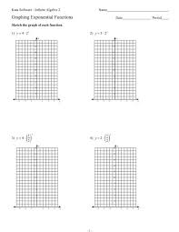 Fast and easy to use. Graphing Exponential Functions Ks Ia2 Kuta Software