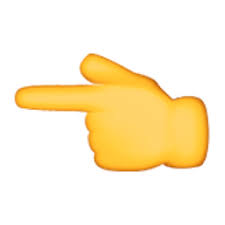 White Left Pointing Backhand Index Emoji U 1f448 U E230 Hand Emoji Emoji Finger Emoji