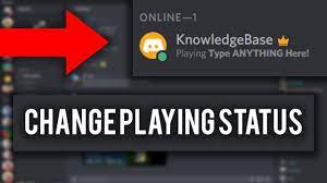 However, you can use the following trick to achieve your desired outcome. How To Change Your Discord Playing Status Youtube