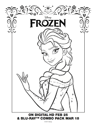 Dibujos Para Colorear Frozen Para Imprimir