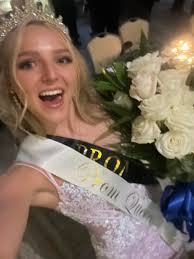 Senior Prom Experience and Prom Queen Win