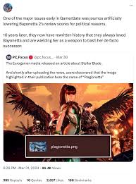 These idiots cant even lie right, Bayonetta 2s Wii U release (in 2014)  has a 91 on Metacritic. : rGamingcirclejerk