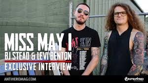 An interview is essentially a structured conversation where one participant asks questions, and the other provides answers. Interview Bj Stead Levi Benton Of Miss May I Antihero Magazine
