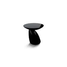 Noguchi table triangle glass coffee table vintage glass end table, solid wood base and triangle clear glass top modern end table for living room, patio, study. Coffee Table Parabel Replica Eero Aarnio Adelta
