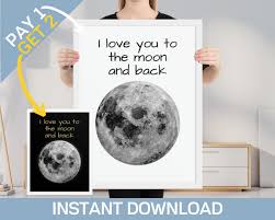 I Love You To The Moon And Back Printable Moon Print Valentines Day Gift For Husband Valentines Day Gift For Him Valentines Printables Valentine Day Gifts Valentines Day Gifts For Him