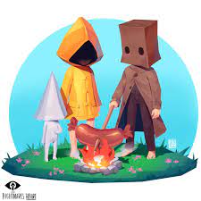 Artstation Little Nightmares 2 Fanart Mono And Six Joseffyne Robinson Idk why i keep including a sausage. artstation little nightmares 2 fanart