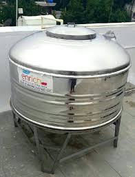 Most stainless steel tanks are cylindrical in shape and come in. Stainless Steel Water Tank By Enrich Ss Tanks Stainless Steel Water Tank Id 2594613