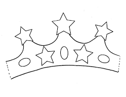 Princess Crown With Five Stars Of Gold Coloring Page Netart Coloring Pages Crown For Kids Printable Coloring Pages
