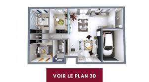 Notez que la structure brute et les plans techniques de la maison (charpente, poutre, plomberie, chauffage mais la construction d'une maison répond inévitablement à des impératifs de budget. Plan Maison 3d Maisons Mca