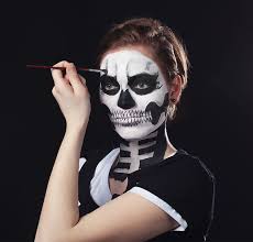 Eine beiliegende anleitung hilft ihnen bei ihren ersten schminkversuchen. Halloween Schminkanleitung Skelett