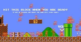 Dans un jeu, vous dans l'un des niveaux suivants, vous serez en attente hélicoptère, où vous devez faire face à toutes les créatures volantes et se rendre à la ligne d'arrivée. Mario Royale Super Mario Bros En Ligne A 100 Joueurs