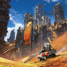 daniel voss on instagram 18 courier environmentdesign visualdevelopment visdev productionart concepta environment design instagram concept art