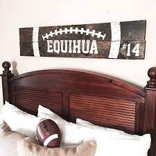 Vintage Football Wood Sign Jpg 2448 2448 Football Bedroom Football Rooms Sport Bedroom