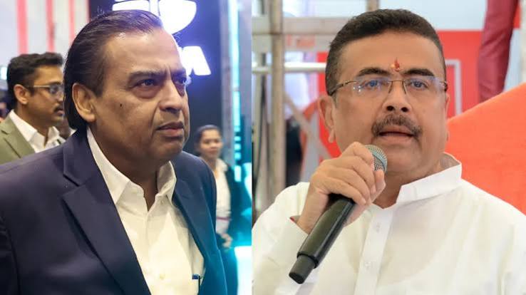 Suvendu plans Ambani meeting as Bengal steps up Reliance investment pitch -  The Statesman