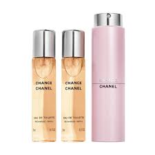 Chance Eau De Toilette Twist And Spray 3 X 20ml Eau De Toilette Spray Produits De Beaute