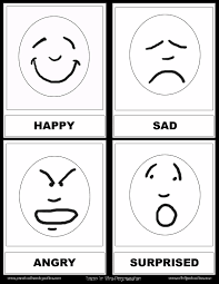 Color and chat about emotions! Coloring Pages Emotions Printable Creative Art