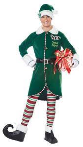 For the girls, we recommend our classic girl's elf costume. Adult Christmas Workshop Elf Costume Candy Apple Costumes