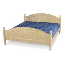 Testata letto misura 160cm per letto matrimoniale in legno massello di pino stile country. Letto Matrimoniale Apollo Legno Grezzo Mobilclick