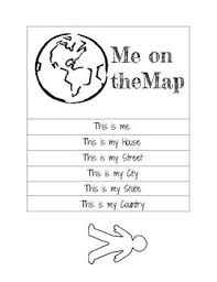 Me On The Map Flip Book Or Interactive Notebook Activity For Geography Social Studies Mapping Can Be Us Flip Book Interactive Notebook Activities Map Skills
