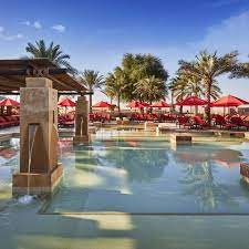 Christopher knight home caribbean outdoor acacia wood balcony bar table, natural stained. Top 10 Pool Bars In Dubai