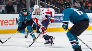 Caps Tangle With Sharks In San Jose
